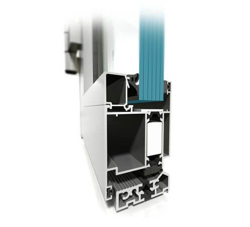 MB60 E-EI Doorsneden met dorpel