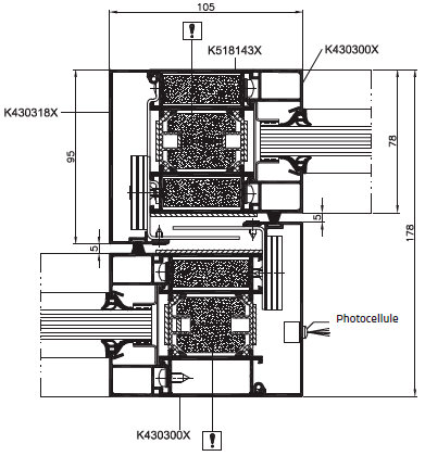 MB78 EI DPA Automatische schuifraam